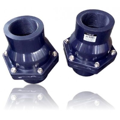 irrigation system non return swing check valve pvc one way stop valve