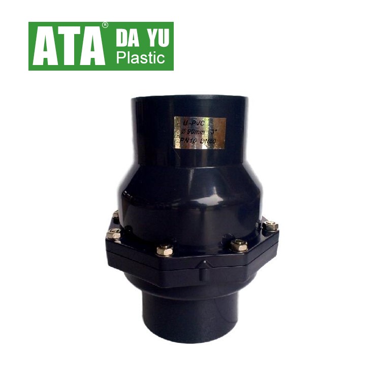 Vertical Horizontal 3 Inch Pvc Swing Check Valve Supplier Non Return Valve Made In China