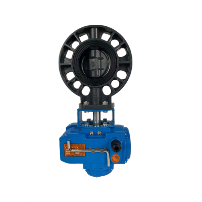 wholesale price 2in to 16in on off type motor operator butterfly valve upvc