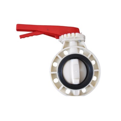 level wafer screw flange cheap price butterfly valve lock leaver abs