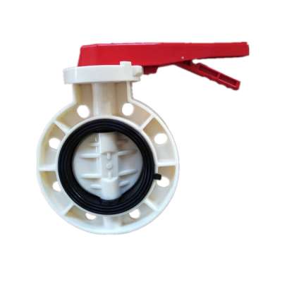 fast delivery factory low price ABS wafer lever d71x butterfly valve