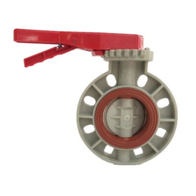 11 years ATA promotion price irrigation FPM liner PPH butterfly valve