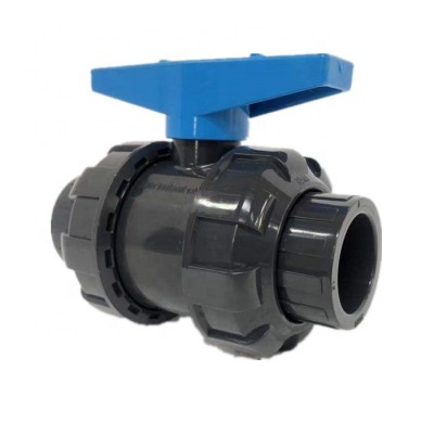 big discount ATA brand water world UPVC double true union ball valve