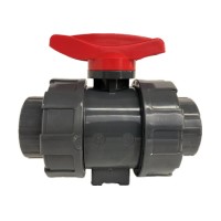 handle socket 11 year valves factory true double union ball valve UPVC